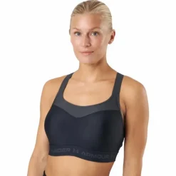 Armour High Crossback Bra Black