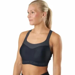 Armour High Crossback Bra Black