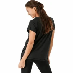 Aubree Ss Loose Training Tee Black