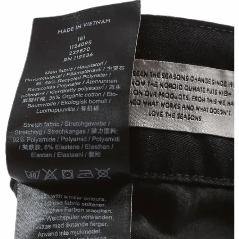 Authentic II Pant Black