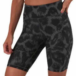 Awake Printed Biker Tights Black/Grey