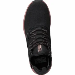 Ax_eon Lace Knit Black/Rose Tan