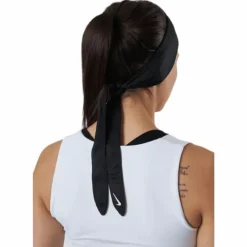 Bandana Head Tie White/Black