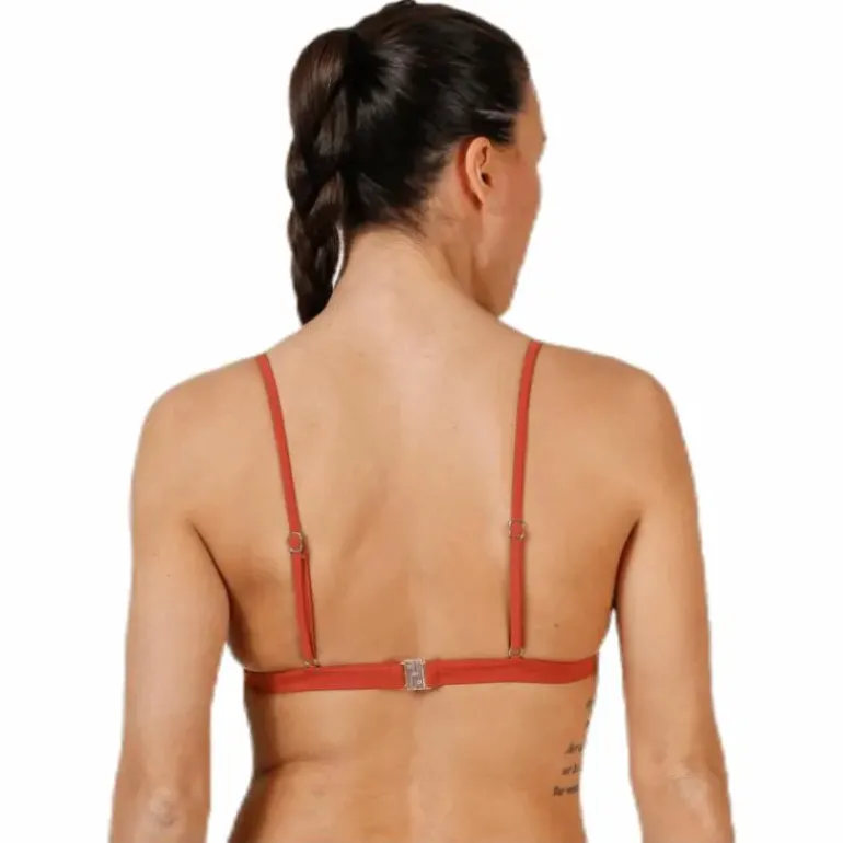 Barbara Bikini Triangle Bra Red