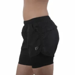 Base 2 Layer Shorts Black