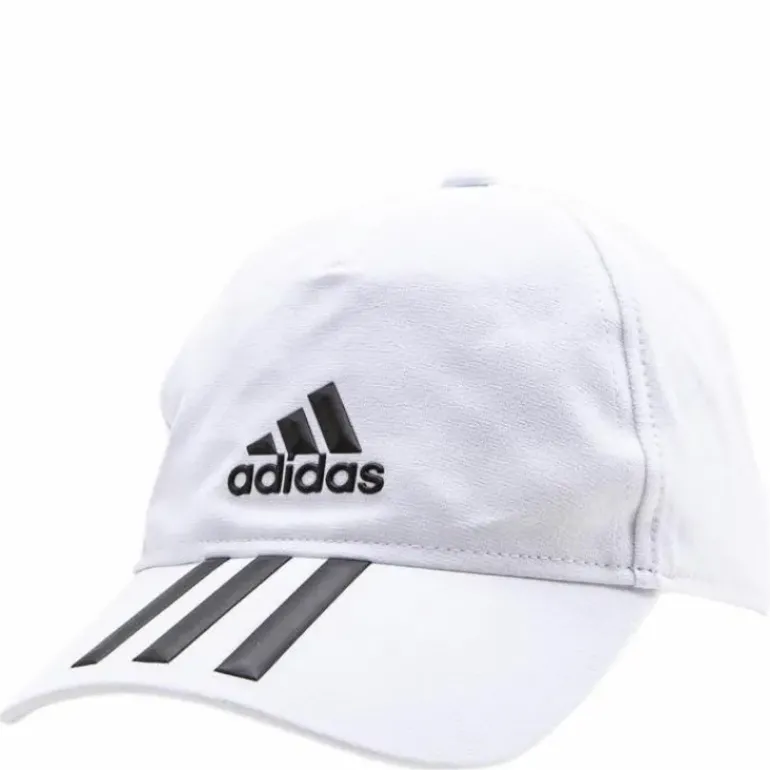 Baseball 3 Stripes Cap White/Black
