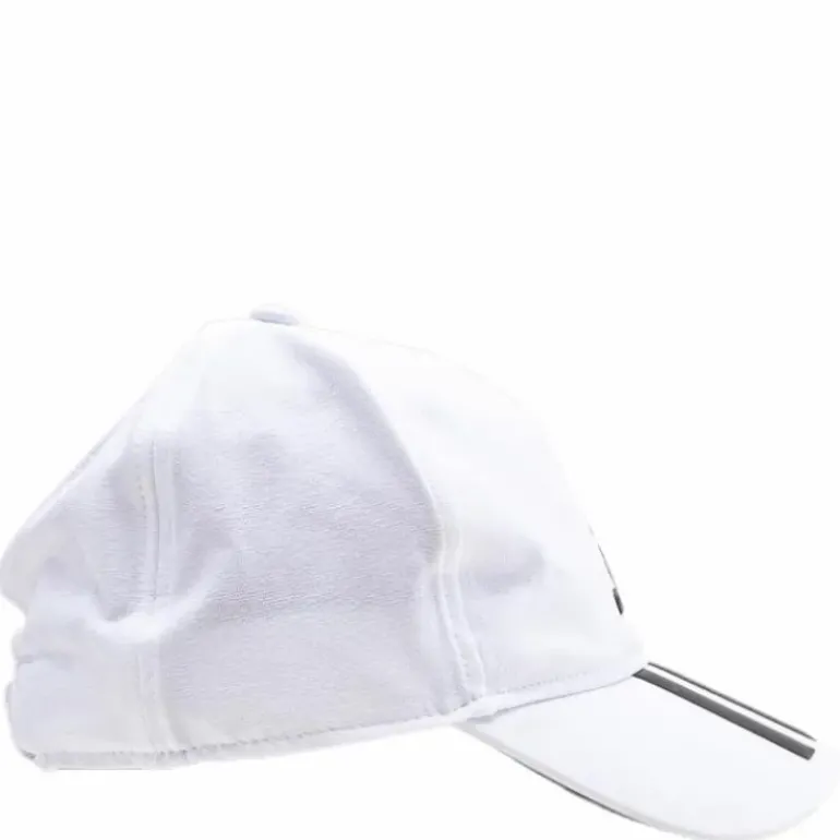 Baseball 3 Stripes Cap White/Black