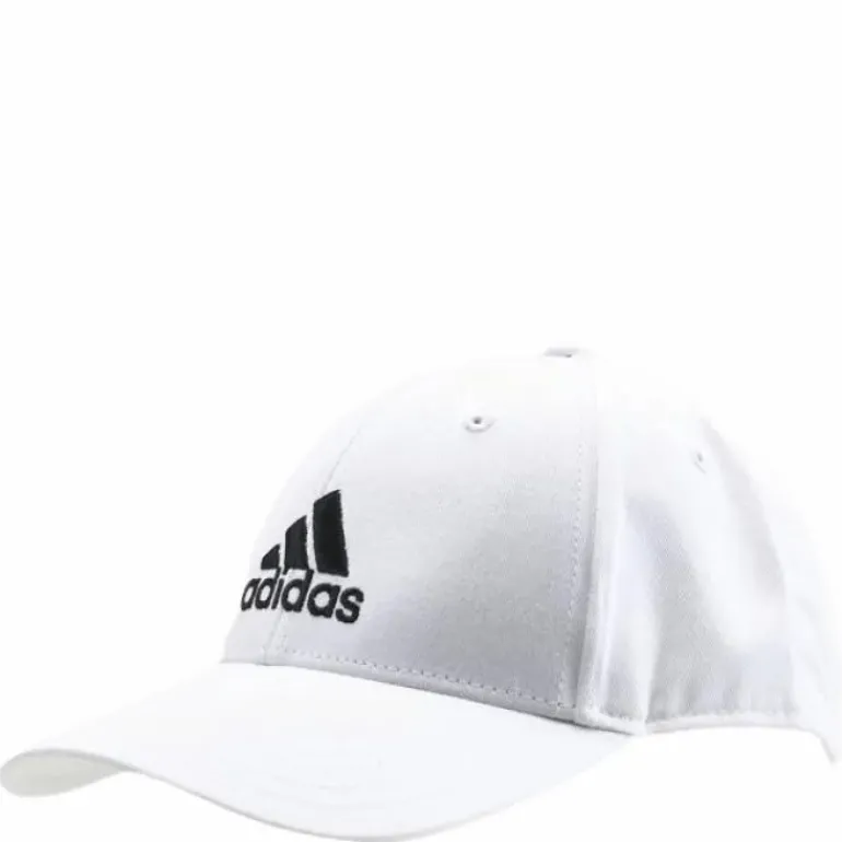 Baseball Cap Cotton Twill White / White / Black