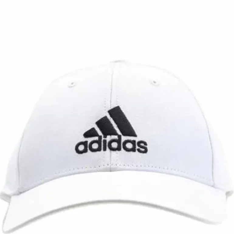 Baseball Cap Cotton Twill White / White / Black
