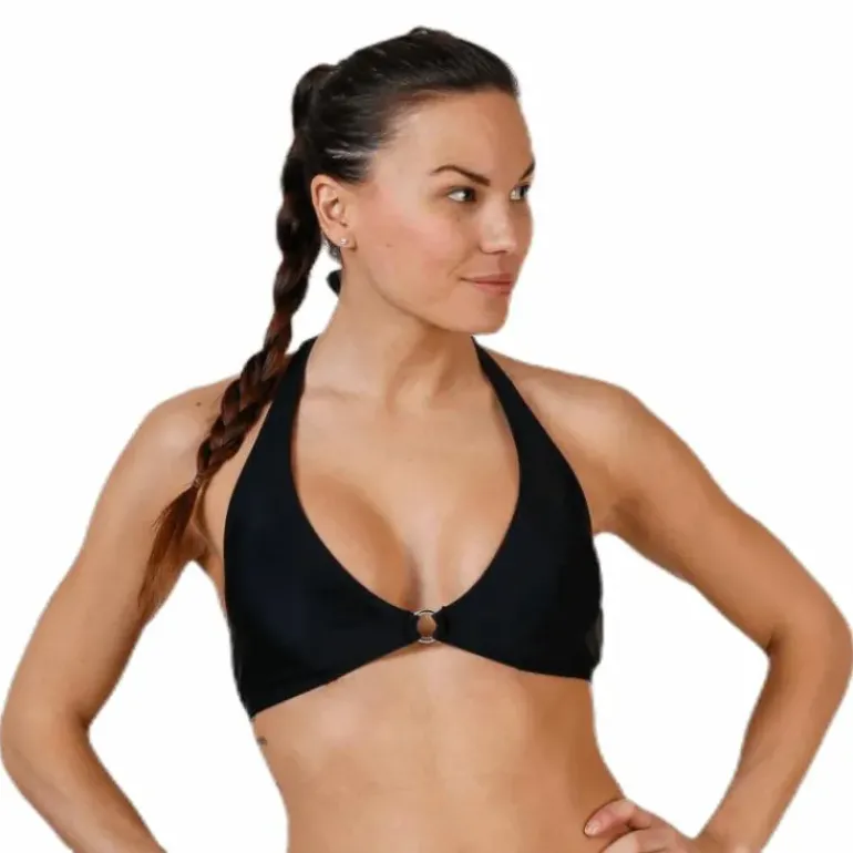 Belin Bikini Halterneck Bra Black