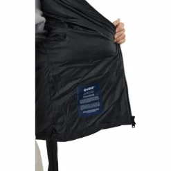 Beltet Short Padded Hood Jacke Black