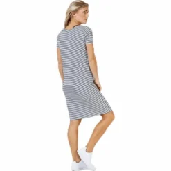 Billo Ss Dress Blue/White