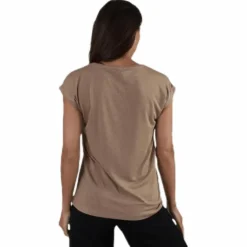 Billo Tee Lurex Stripes Beige