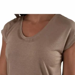 Billo Tee Lurex Stripes Beige