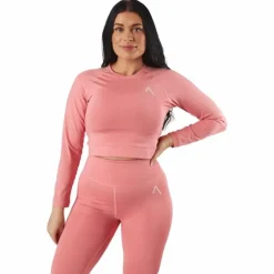 Blacc Recy Long Sleeve Top Mauveglow