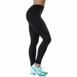 BLACK Wing Wiper Tights Black