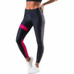 Blocked Compression Tights Black