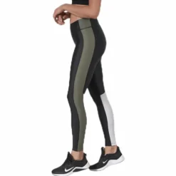 Blocked Compression Tights Green