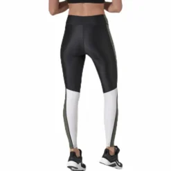 Blocked Compression Tights Green