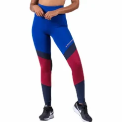 Blocked Legging Full Length Blue