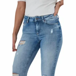 Blush Mid Denim Light Blue Denim