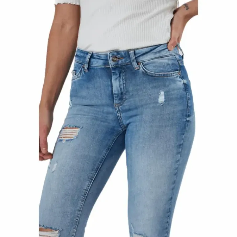 Blush Mid Denim Light Blue Denim