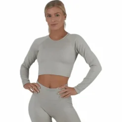 Bonnie Ribbed LS Beige