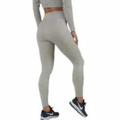 Bonnie Ribbed Tights Beige
