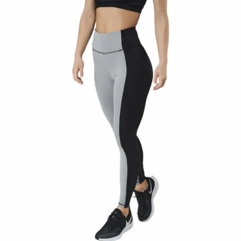 Borg High Waist Two-Tone Grey