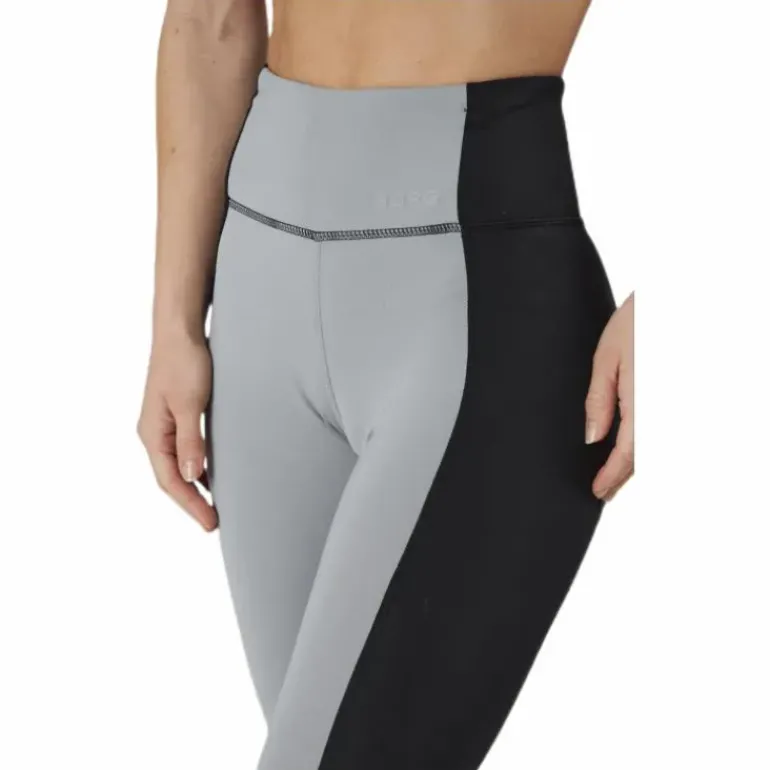 Borg High Waist Two-Tone Grey