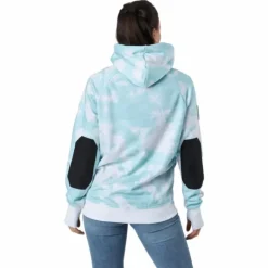 Bowl Hood 2.0 W Tie Dye Turquoise