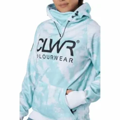 Bowl Hood 2.0 W Tie Dye Turquoise