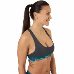 Bralette Charcoal Heather_topaz Gemston