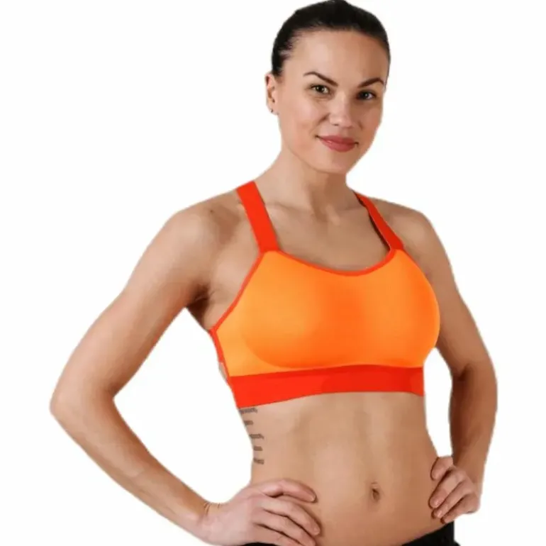 Breathe Bra Orange/Black