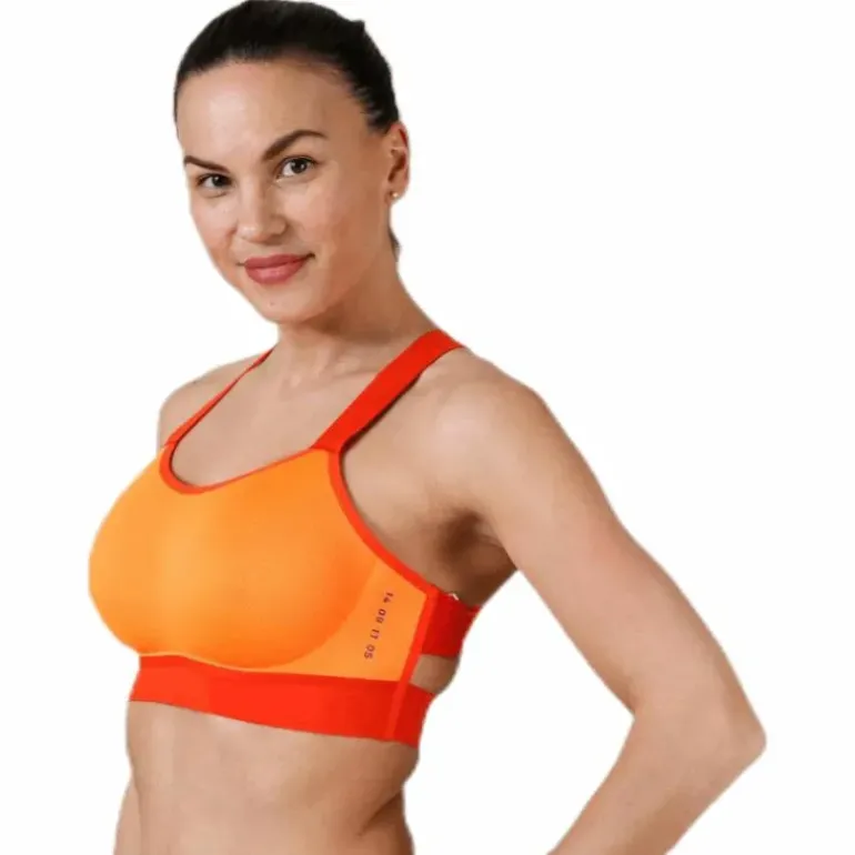Breathe Bra Orange/Black