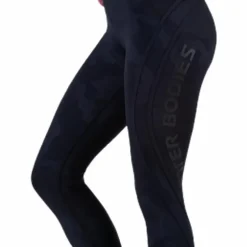 Camo High Tights Patterned/Black