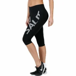 Capri Logo Tights W Black