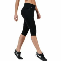 Capri Logo Tights W Black
