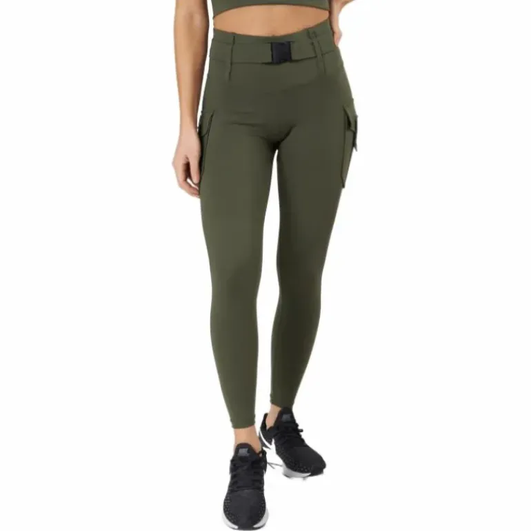 Cargo Leggings Military Green