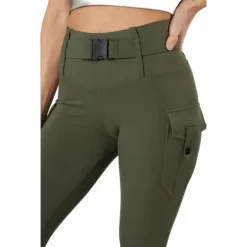 Cargo Leggings Military Green