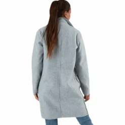 Carrie Bonded Coat Otw Grey