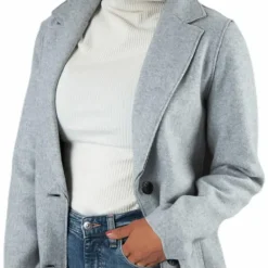 Carrie Bonded Coat Otw Grey