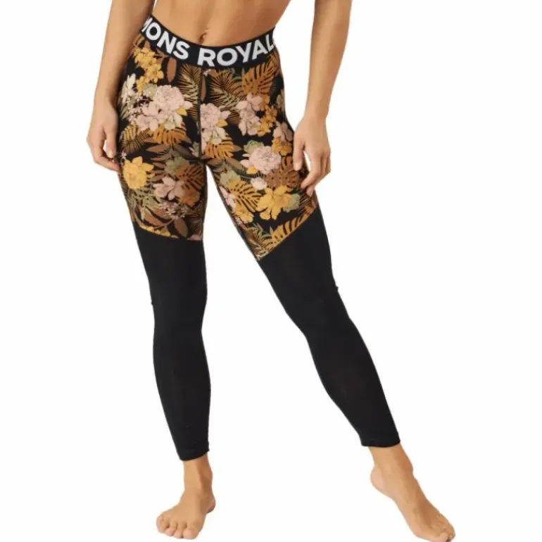 Cascade Merino Flex 200 Leggin Floral Camo