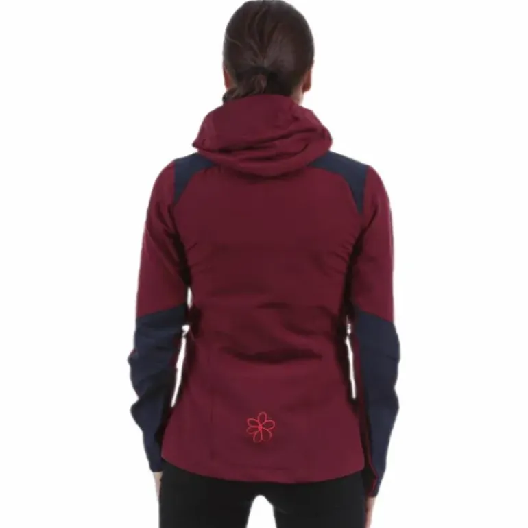 Cecilie Mountaineering Jacket Grey/Red