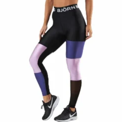Cendall Blocked Tights Blue