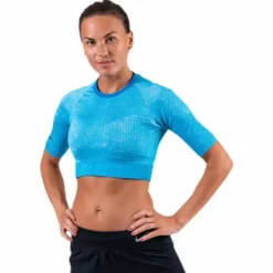 City Ready Knit Top Blue