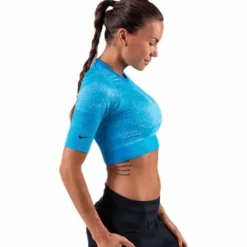 City Ready Knit Top Blue