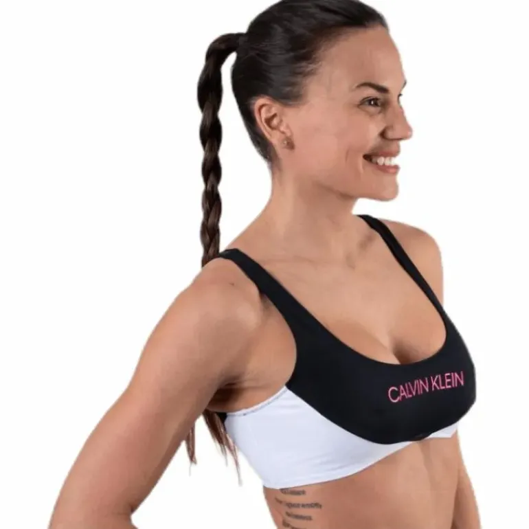 Ck Blocking Bralette Black