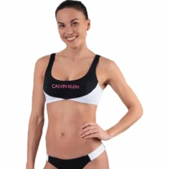 Ck Blocking Bralette Black