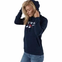Cl F Big Logo Hoodie Ft Blue
